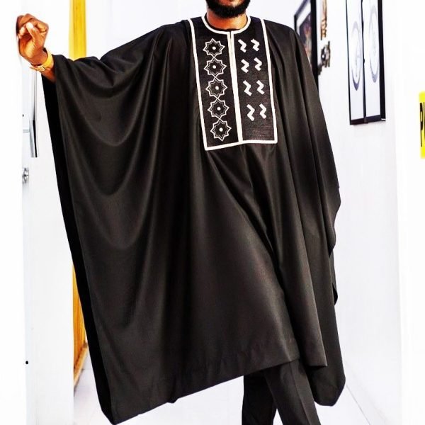 African Fabric Fashion | African Agbada For Men