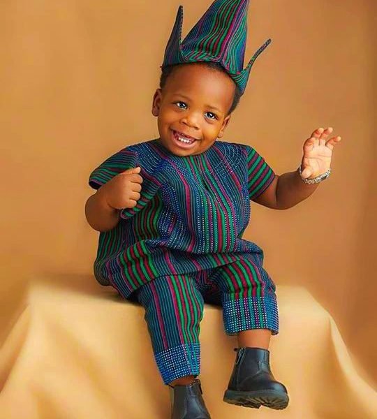African Kids Boys Agbada Traditional Shirt 3 Piece Set, African Boys Kids Attire