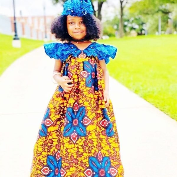 AFRICAN PRINT GIRLS SKIRT & BLOUSE | GIRLS BIRTHDAY OUTFIT | GIRLS PARTY OUTFIT | GIRLS SPECIAL OUTFIT | GIRLS GIFT IDEAS | EID OUTFIT