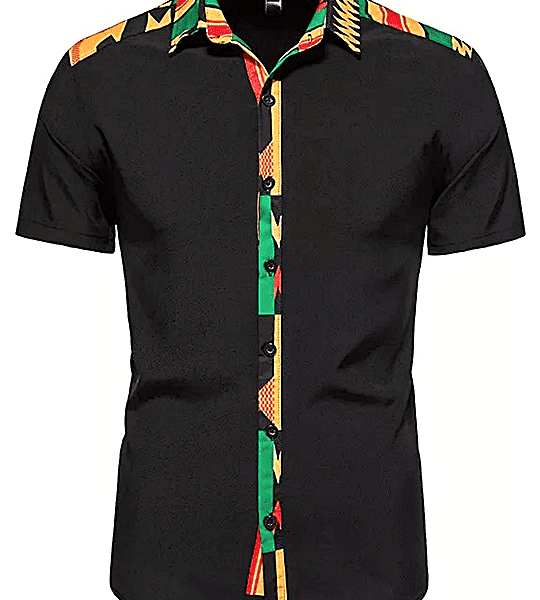 Ankara Shirt, African Men Clothing, African Men's Wear, Ankara Shirt...