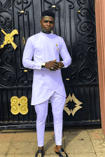 Cheap African Shirts For Men | 2Pcs Dashiki Senator