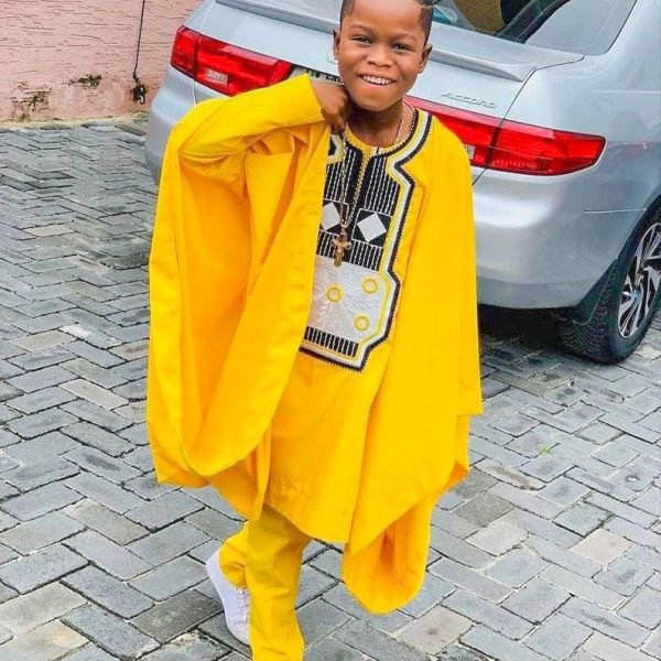 AGBADA FOR BOYS / AFRICAN AGBADA FOR BOYS / BOYS AGBADA / AFRICAN BOYS CLOTHING SET / AFRICAN BOYS SUIT / NIGERIAN BOYS CLOTHS