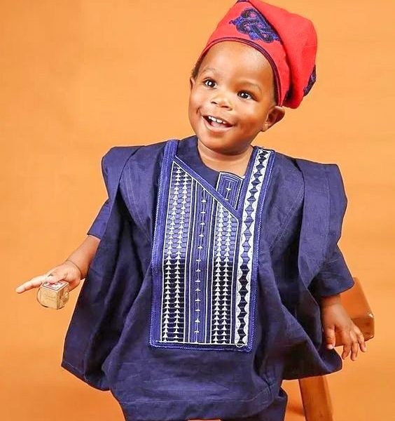 African Kids Boys Agbada Traditional Shirt 3 Piece Set, African Boys Kids Attire