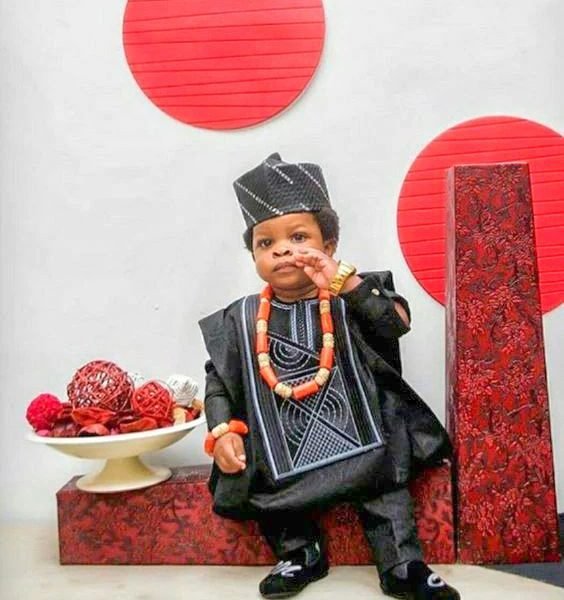 African Kids Boys Agbada Traditional Shirt 3 Piece Set, African Boys Kids Attire