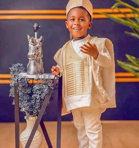 African Kids Boys Agbada Traditional Shirt 3 Piece Set, African Boys Kids Attire