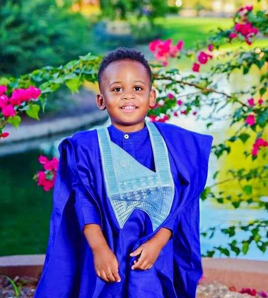 African Kids Boys Agbada Traditional Shirt 3 Piece Set, African Boys Kids Attire