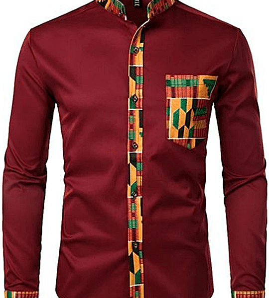 Ankara Shirt, African Men Clothing, African Men's Wear, Ankara Shirt...