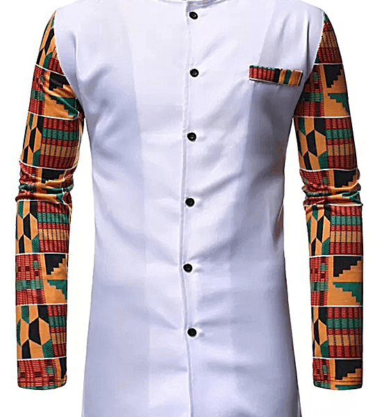 Ankara Shirt, African Men Clothing, African Men's Wear, Ankara Shirt...