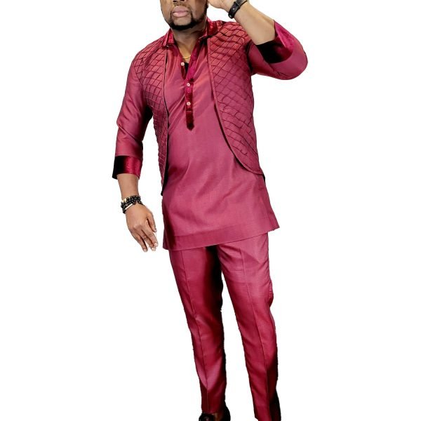 Traditional African Attire For Men | Dashiki 2Pcs For Men