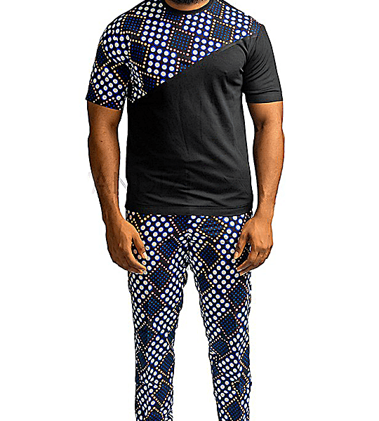 Ankara Shirt With Matching Short, African Men Clothing, African Men's Wear, Ankara Shirt...