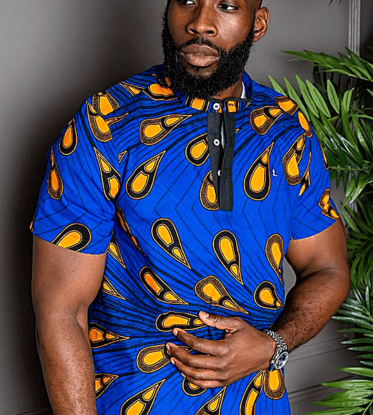 Ankara Shirt, African Men Clothing, African Men's Wear, Ankara Shirt...
