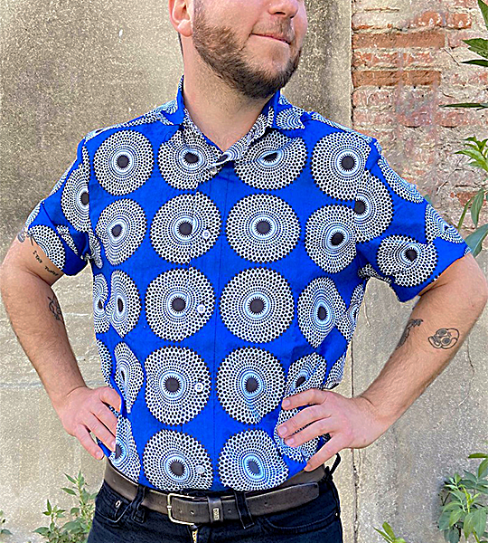 Ankara Shirt, African Men Clothing, African Men's Wear, Ankara Shirt...