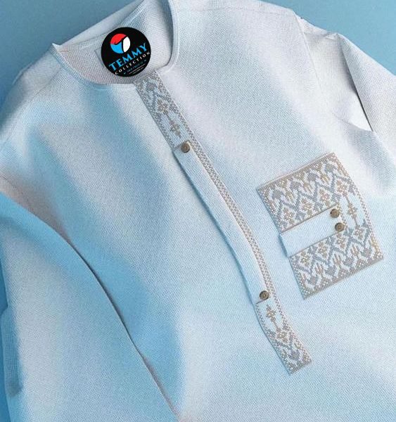 Traditional African Attire | Dashiki Senator For Men | 2pcs