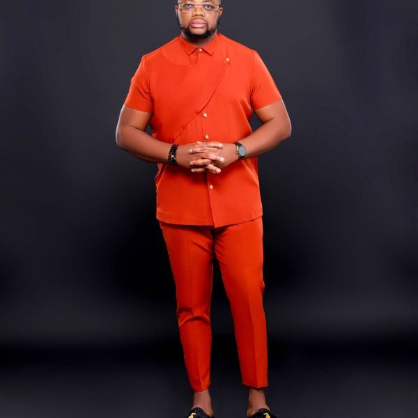 Men's 2Pcs Outfits, Casual Out Tops 3/4 Sleeve Shirt And Drawstring Pants Set For Summer, Men's Clothing For Daily Leisure