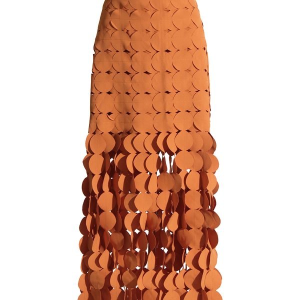 Solid Elegant Hollow Out Skirt For Women High Waist Patchwork Zipper Temperament Skirts Female Fashion Style New